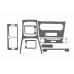 Накладки на панель карбон для Mercedes A-сlass W169 2004-2012 рр