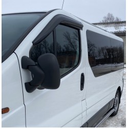 Ветровики (2 шт., EuroCap) для Opel Vivaro 2001-2015 гг