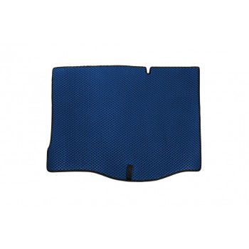 Коврик багажника (EVA, синий) для Renault Sandero 2013-2022 гг