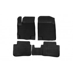 Резиновые коврики с бортом (4 шт, Polytep) для Hyundai Accent 2011-2017 гг