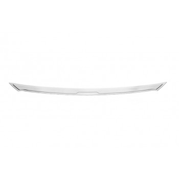 Накладка на задний бампер Carmos (нерж) для Peugeot 2008 2019- рр