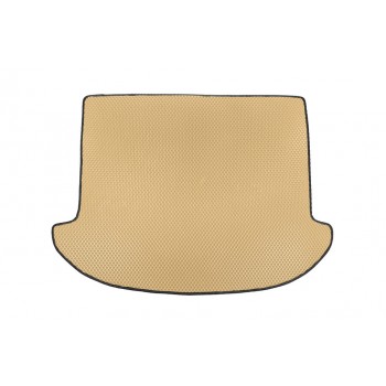 Коврик багажника (EVA, бежевый) (7 мест) для Hyundai Santa Fe 3 2012-2018 гг