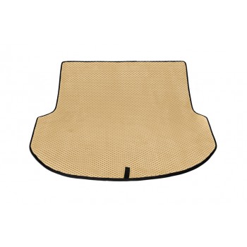 Коврик багажника (EVA, Бежевый) (5 мест) для Hyundai Santa Fe 3 2012-2018 гг
