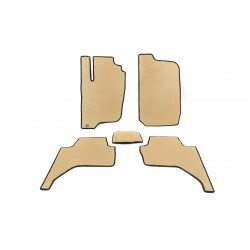 Коврики EVA (Бежевый) для Mitsubishi L200 2006-2015 гг