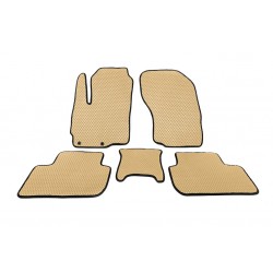Коврики EVA (Бежевый) для Mitsubishi Outlander 2012-2021 гг