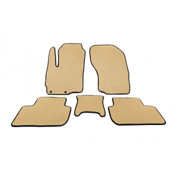 Коврики EVA (Бежевый) для Mitsubishi Outlander 2012-2021 гг