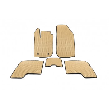 Коврики EVA (Бежевый) для Renault Logan I 2005-2008 гг