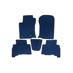 Коврики EVA (Синие) 7 местный, 2010-2013 для Toyota Land Cruiser Prado 150