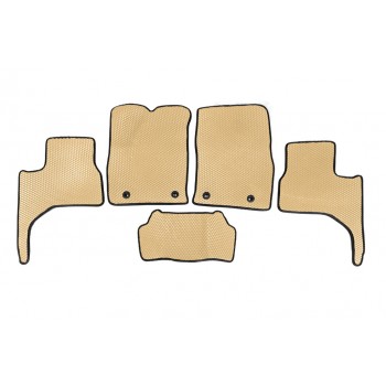 Коврики EVA (Бежевый) для Toyota Land Cruiser 300