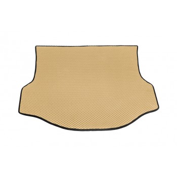 Коврик багажника с докаткой (EVA, Бежевый) для Toyota Rav 4 2013-2018 гг