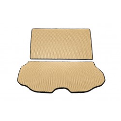 Килимок багажника з 2 частин (EVA, Бежевий) для Volvo XC70 2007-2013 рр