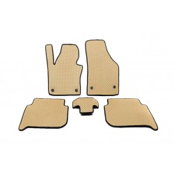 Коврики EVA (Бежевый) для Volkswagen Touran 2010-2015 гг