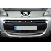 Накладки на решетку (2 част., нерж.) OmsaLine - Итальянская нержавейка для Peugeot Partner Tepee 2008-2018 гг