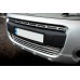 Накладки на решетку (2 част., нерж.) OmsaLine - Итальянская нержавейка для Peugeot Partner Tepee 2008-2018 гг