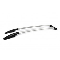 Рейлинги OmsaLine Solid (2 шт, серые) для Peugeot 3008 2016-2023 гг