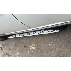 Бокові пороги Shining V1 (2 шт., Алюміній) для Range Rover IV L405 2013-2021 рр