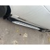Бокові пороги Shining V1 (2 шт., Алюміній) для Range Rover IV L405 2013-2021 рр