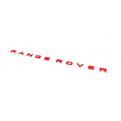Напис червоний (тип-5) для Тюнінг LandRover Range Rover