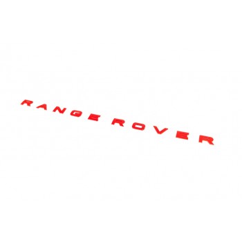 Напис червоний (тип-5) для Тюнінг LandRover Range Rover