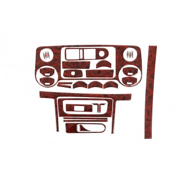 Накладки на панель (Meric) Дерево для Volkswagen Amarok 2010-2022 гг