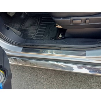 Накладки на пороги (4 шт, нерж) для Citroen C-Crosser