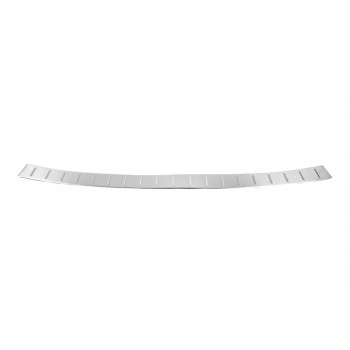 Накладка на задний бампер Carmos (нерж) для Peugeot 3008 2016-2023 гг