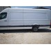 Молдины на двери (10 шт, нерж) (ExtraLong) для Mercedes Sprinter W907/W910 2018- гг