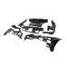 Комплект обвесов с диффузором V2 (дизайн C63 AMG) для Mercedes C-сlass W205 2014-2021 гг