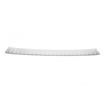 Накладка на задний бампер Carmos (нерж) для Volkswagen ID BUZZ 2022-2025