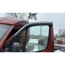 Ветровики (2 шт, EuroCap, Chrome) для Mercedes Sprinter W906 2006-2018 гг