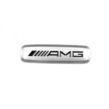 AMG Шильдик алюминиевый для ковриков (1шт) для Тюнинг Mercedes