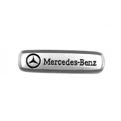 Mercedes Шильдик алюминиевый для ковриков (1шт) для Тюнинг Mercedes
