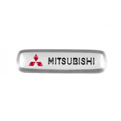 Шильдик алюминиевый для ковриков (1шт) для Тюнинг Mitsubishi