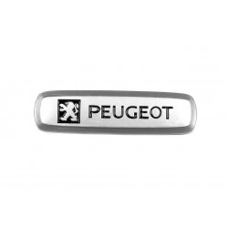 Шильдик алюминиевый для ковриков (1шт) для Тюнинг Peugeot