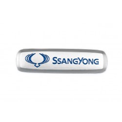 Шильдик алюминиевый для ковриков (1шт) для Тюнинг SsangYong