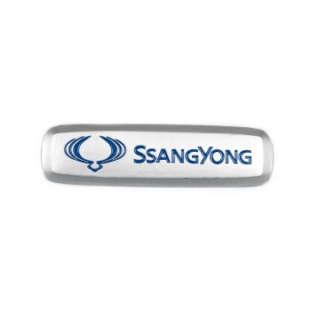 Шильдик алюминиевый для ковриков (1шт) для Тюнинг SsangYong