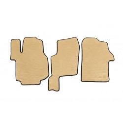 Килимки 2016-2023 (3шт, EVA, Бежевий) для Volkswagen Crafter 2016- рр