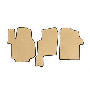 Килимки 2016-2023 (3шт, EVA, Бежевий) для Volkswagen Crafter 2016- рр