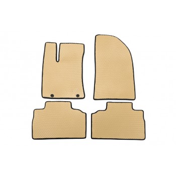 Коврики EVA (Бежевый) для BYD Seagull