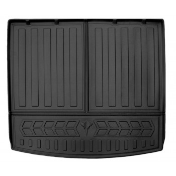 Килимок в багажник Stingray 3D (Allspace, Europe, 7-місний зі складеним 3-м рядом) для Volkswagen Tiguan 2016-2023 рр
