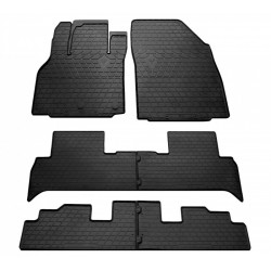 Коврики Stingray (3 ряда сидений, 6 шт) для Renault Scenic/Grand 2009-2016 гг