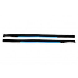 Універсальні накладки на бокові пороги Niken Blue (ABS) (4шт)