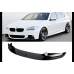 Накладка на передний бампер DPT Lip V-1 (для M-Performance, черный глянец) для BMW 5 серия F-10/11/07 2010-2016 гг