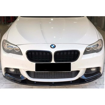 Накладка на передний бампер DPT Lip V-2 (для M-Performance, черный глянец) для BMW 5 серия F-10/11/07 2010-2016 гг