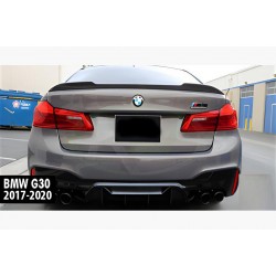 Спойлер DPT CS Style (черный глянец) для BMW 5 серия G30/31 2017-2023 гг