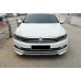 Накладка на передній бампер DPT Lip (2015-2019, під фарбування) для Volkswagen Passat B8 рр