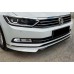 Накладка на передній бампер DPT Lip (2015-2019, під фарбування) для Volkswagen Passat B8 рр