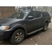 Боковые пороги Dakar V2 с LED (2019-2025, 2 шт, металл) для Mitsubishi L200