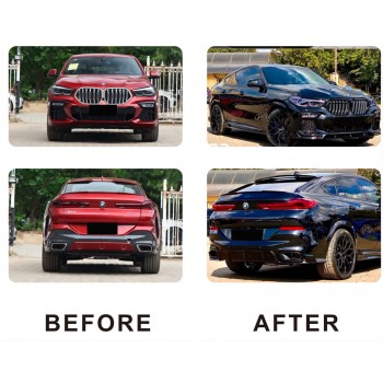 Комплект обвесов Paradigm Black Knight (2018-2022) для BMW X6 G06 2019- гг