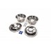 Ковпаки з нержавійки Ексклюзив V1 (2 катковий, 4 шт) для Mercedes Sprinter W907/W910 2018- рр